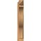 Ekena Millwork Funston Smooth Arts and Crafts Outlooker, Western Red Cedar, 5 1/2"W x 22"D x 34"H OUT06X22X34FST03SWR - alternate 3